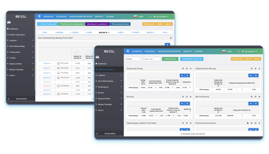 Reveal Systems analytics dashboards built by Sensi Labs